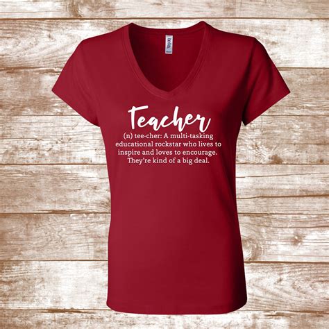 Teacher Shirt Teacher Definition Shirt Back To School Etsy Australia