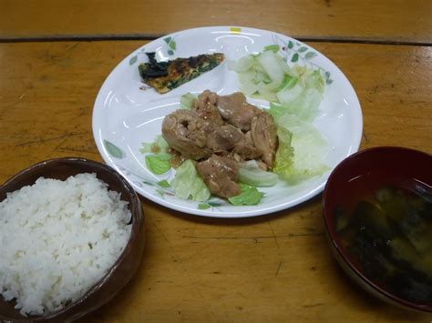 1月21日 夕食 山のふるさと合宿 かじかの里学園