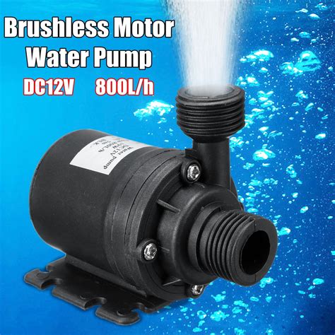 DC 12V Brushless Water Pump 1 2 Male Thread Centrifugal Submersible