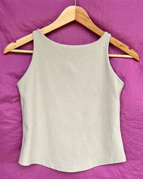 SKIMS FABRIC NUDE TANK TOP On Carousell