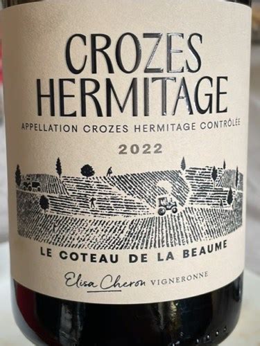 Yves Cheron Crozes Hermitage Le Coteau De La Baume Vivino US