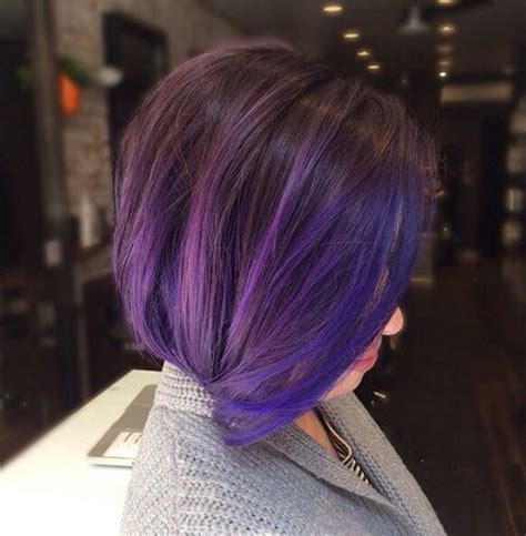 40 Versatile Ideas Of Purple Highlights To Complement Your Tone