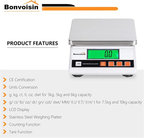 B T D L Bonvoisin Precision Scale Kgx G Digital Lab Scale