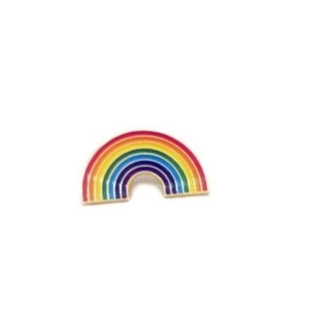 Broche Pin Lgbtqia Gay Arco íris Pride único Faixas De Cor Todo em metal esmaltado