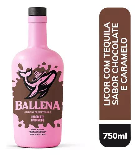 Licor Ballena Chocolate E Caramelo Ml