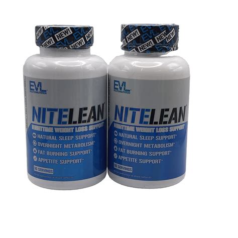 2 Pack Evlution Nutrition Nitelean Nighttime Weight Loss Support 30 Capsules Ebay