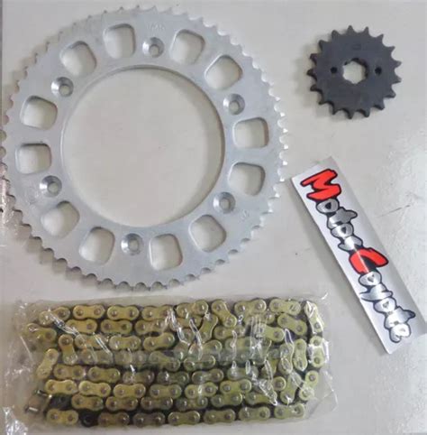 Kit Transmision Honda Xr 150 125 Bross C Dorada Choho Coyote