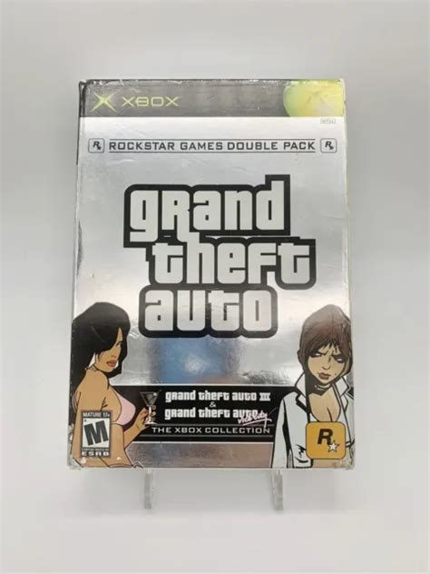 Grand Theft Auto Gta Vice City Xbox Collection Double Pack Cib