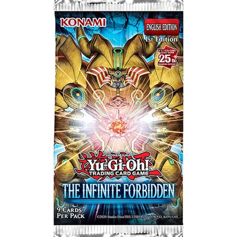 The Infinite Forbidden Booster Pack 1st Edition The Infinite