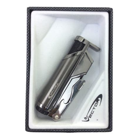 Vector Jetz Gunmetal Torch Lighter