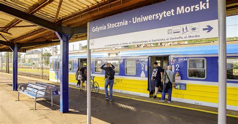 Przystanek Skm Gdynia Stocznia Uniwersytet Morski Przejdzie Remont