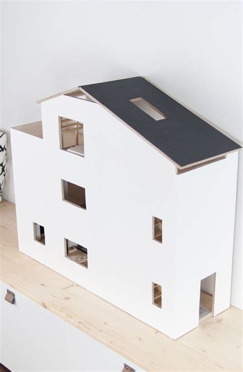 DIY Puppenhaus Im Skandi Look Mit Bauanleitung Diy Puppenhaus