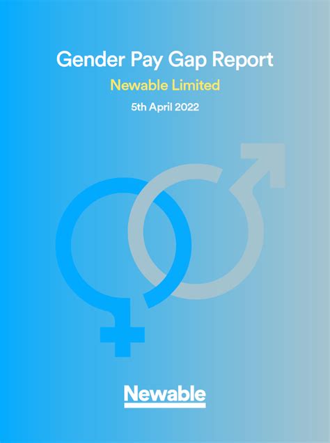 Gender Pay Gap Report Newable