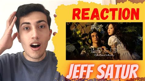 Jeff Satur REACTION กอนทเธอจะลมฝน Lucid Official Music Video