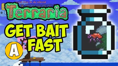 Terraria How To Get Bait Easy Terraria Farm Bait Terraria 1449