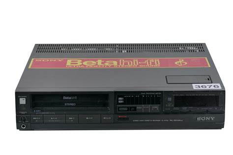 Sony SL HF150ES Betamax Videorecorder BetaHi Fi PAL SECAM VCRShop