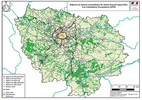 La Surveillance De La Qualit De L Air Drieat Le De France