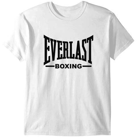 Everlast Boxing Logo T Shirts Sold By Mariocarrillo Sku 98908688 40 Off Printerval