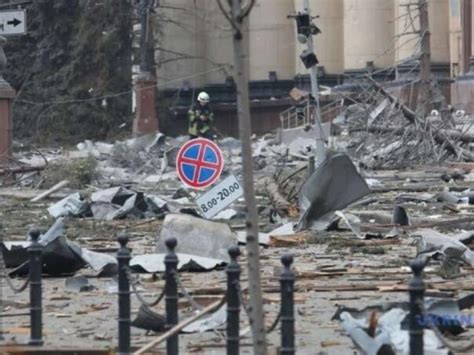 RUSKI NAPAD DRONOVIMA NA BENZINSKU PUMPU U HARKOVU Broj Poginulih U