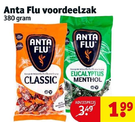 Anta Flu Voordeelzak 380 Gram Aanbieding Bij Kruidvat