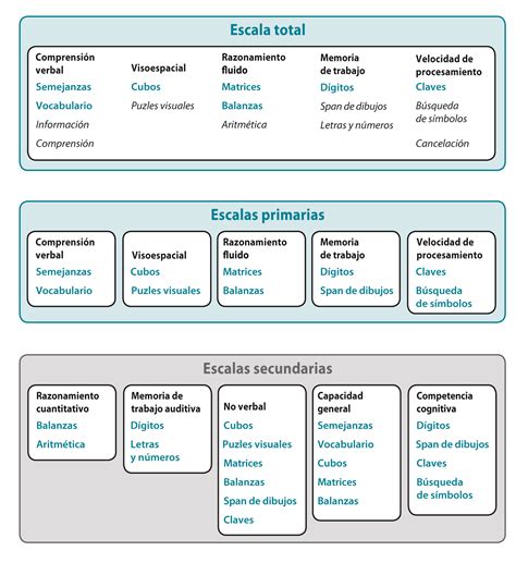 Wisc V Escala De Inteligencia De Wechsler Para Ninos V Importancia De