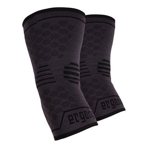 Ergodyne ProFlex 615 Black Elbow Compression Sleeve 16593 Medium 2 Pack