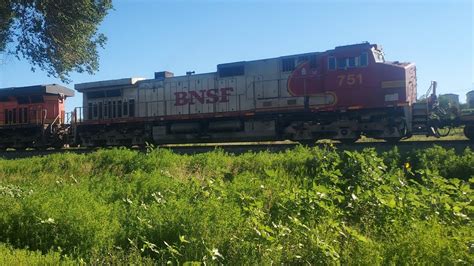 BNSF 4225 Leads The Q ALTPTL With A Bonnet 4th Out YouTube