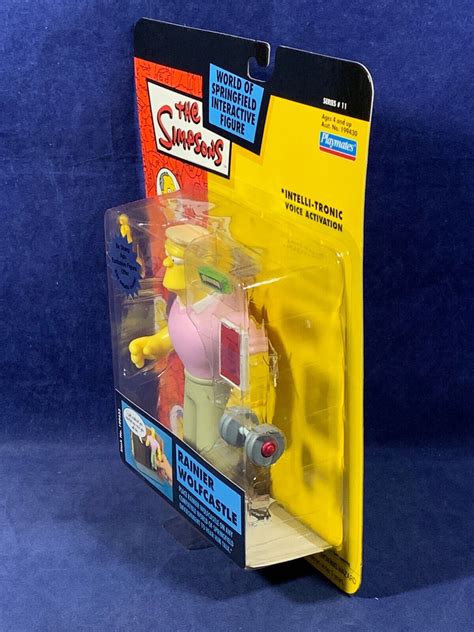 New Rainier Wolfcastle Simpsons Playmates Wos Series 11 Action