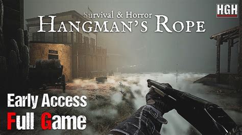 Survival Horror Hangman S Rope Early Access Full Game Longplay