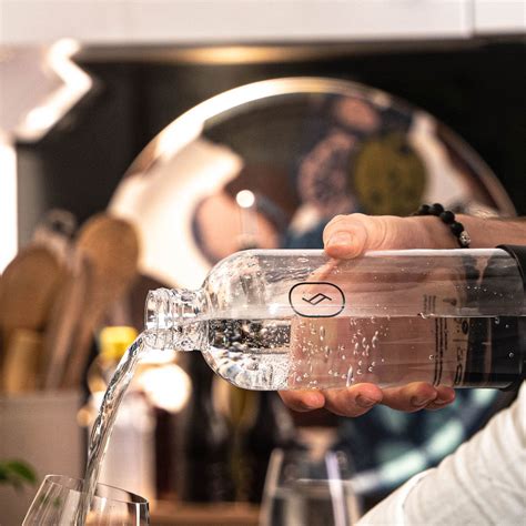 Flaska 1 Liter Carbon Från Skare Passar Soda Maker 2 Kolsyremaskin