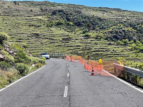 El Cabildo Comienza Los Trabajos De Mejora De La V A De Acceso A La