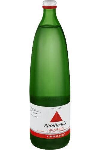 Apollinaris Sparkling Mineral Water, 1 Liter - Ralphs