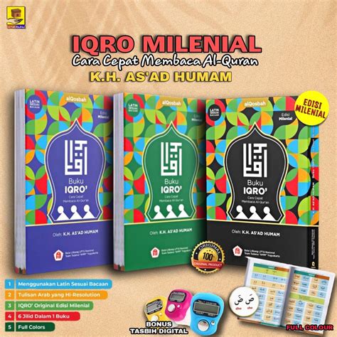 Jual Buku Iqro Milenial Iqro Berwarna Buku Iqro Full Colour Iqro