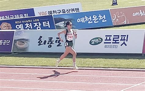 최경선 선수 Kbs배 전국육상대회 10000m 제패 제천신문