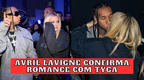 Avril Lavigne confirma romance Tyga após fim do noivado Mod Sun