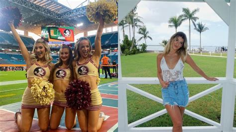 Florida State Cheerleader Mia Johnson Going Viral Amid Teams Impressive Start