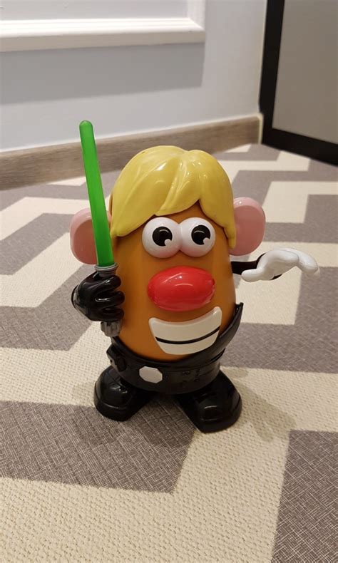 Mr Potato Head Luke Frywalker Toys Games Bricks Figurines On