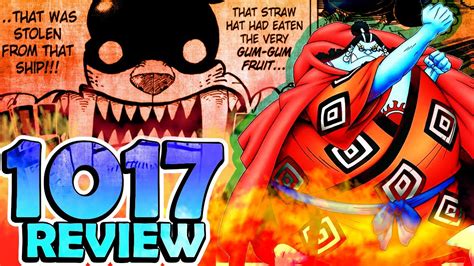 One Piece Chapter 1017 Review The Order Youtube