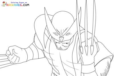 Dibujos De Wolverine Para Colorear