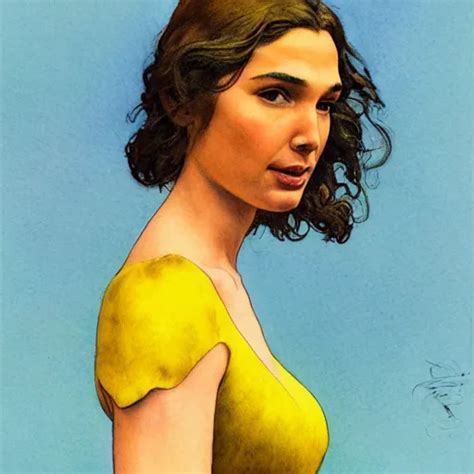 Realistic Portrait Of Gal Gadot In A Banana Costume Stable Diffusion