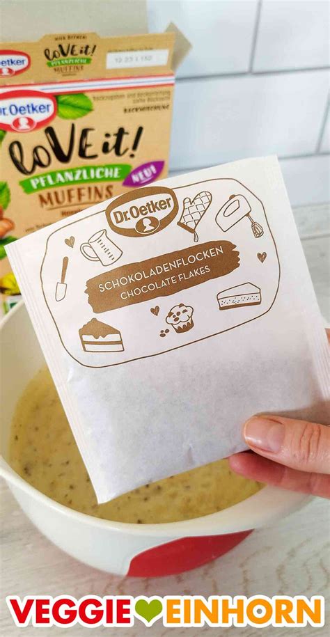 Vegane Muffins Backmischung Von Dr Oetker