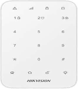 Hikvision AX Pro DS PK1 E WE Teclado de LED inalámbrico Amazon es