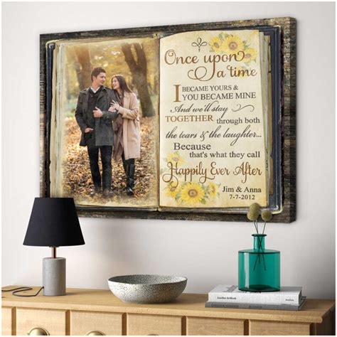 Custom Canvas Prints Wedding Anniversary Ts Personalized Photo Ts