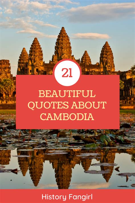 21 Cambodia Quotes For Poignant Cambodia Captions And Statuses History Fangirl Cambodia Quotes