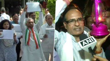 Madhya Pradesh Farmer Loans Congress Leaders Present Lakh Letters