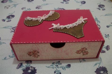 Sandra Colorindo Mdf Caixa Porta Lingerie Em Mdf