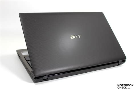 Review Acer Aspire G Notebook Notebookcheck Net Reviews