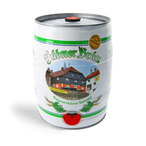 Hübner Vollbier 5 Liter Fass Hier gibts Bier de