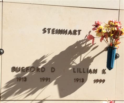 Lillian Emma Kuehn Steinhart 1913 1999 Find A Grave Memorial