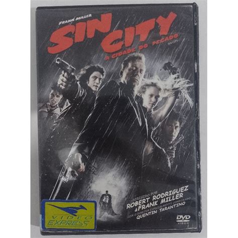 Dvd Sin City A Cidade Do Pecado Shopee Brasil